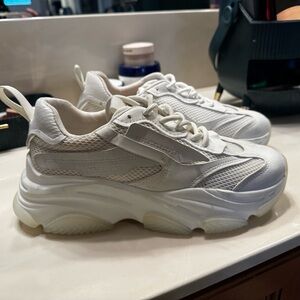 Steve Madden Off-White Chunky Sneakers
